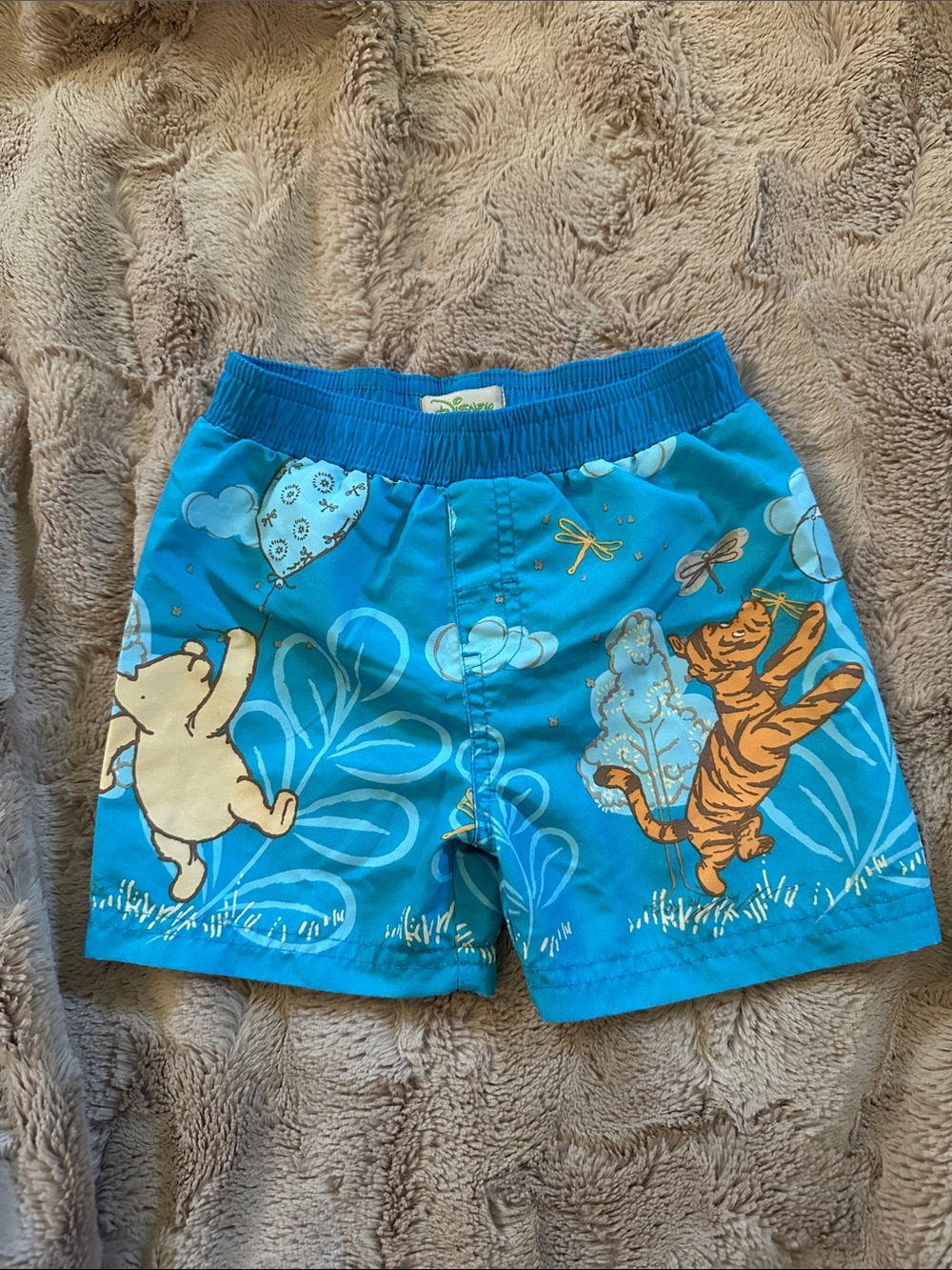 Disney 12 month swim shorts w/ Winnie the Pooh & Tigger